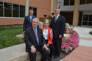 Drs. Goodman with Kent Greenawalt and Charles Dubois