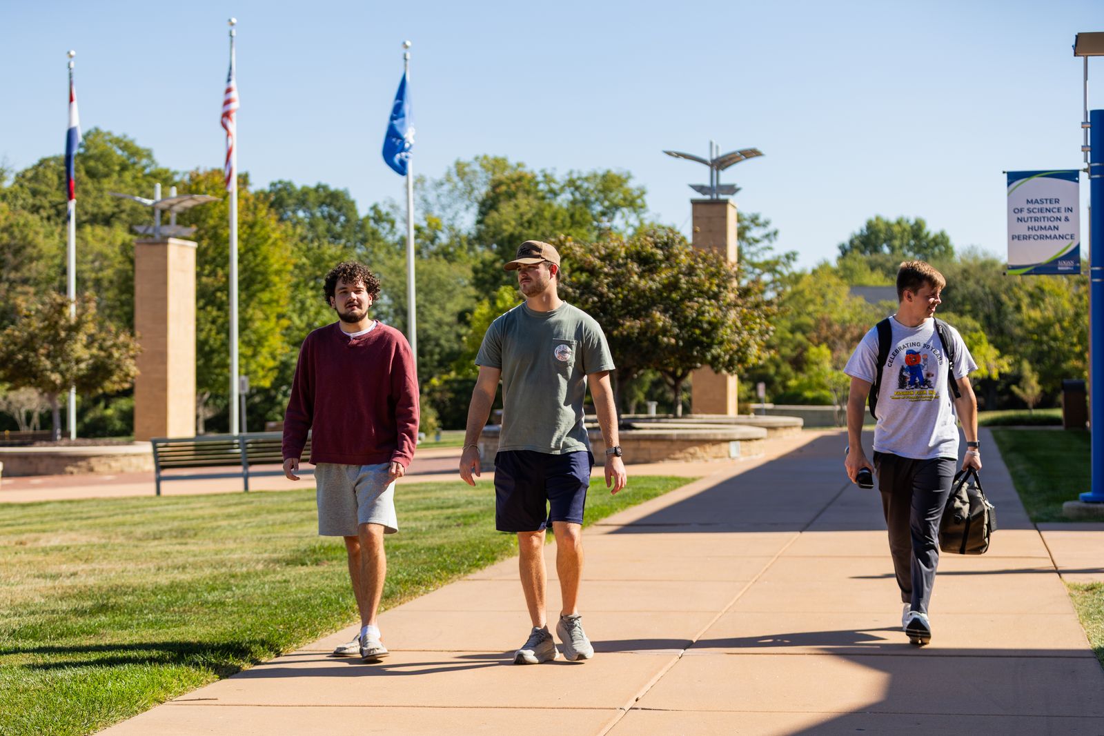 Logan University campus grounds in Chesterfield, Missouri