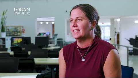 Jamie Daugherty, PhD, RDNLD in her Logan University video