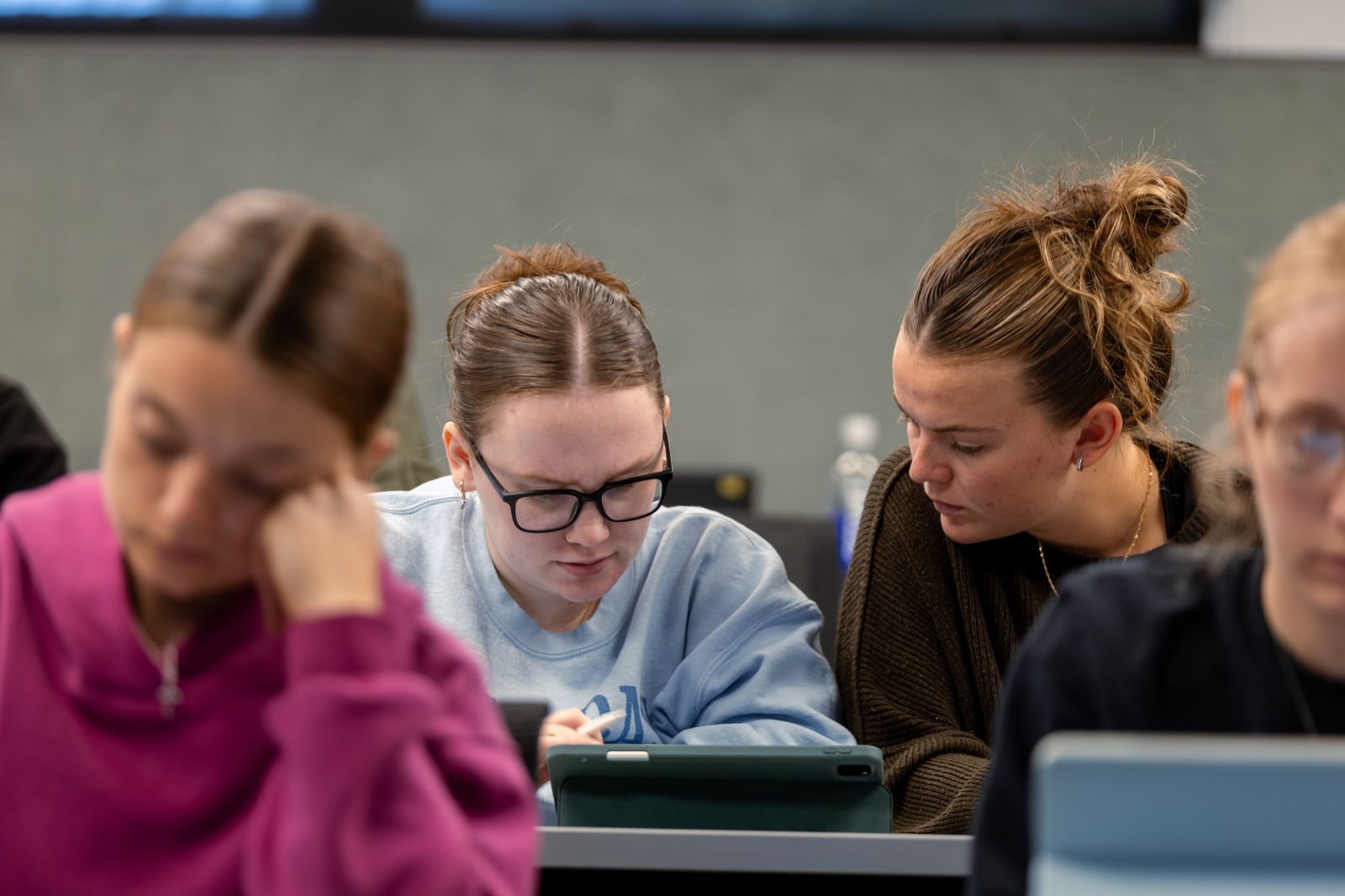 Logan University students on campus