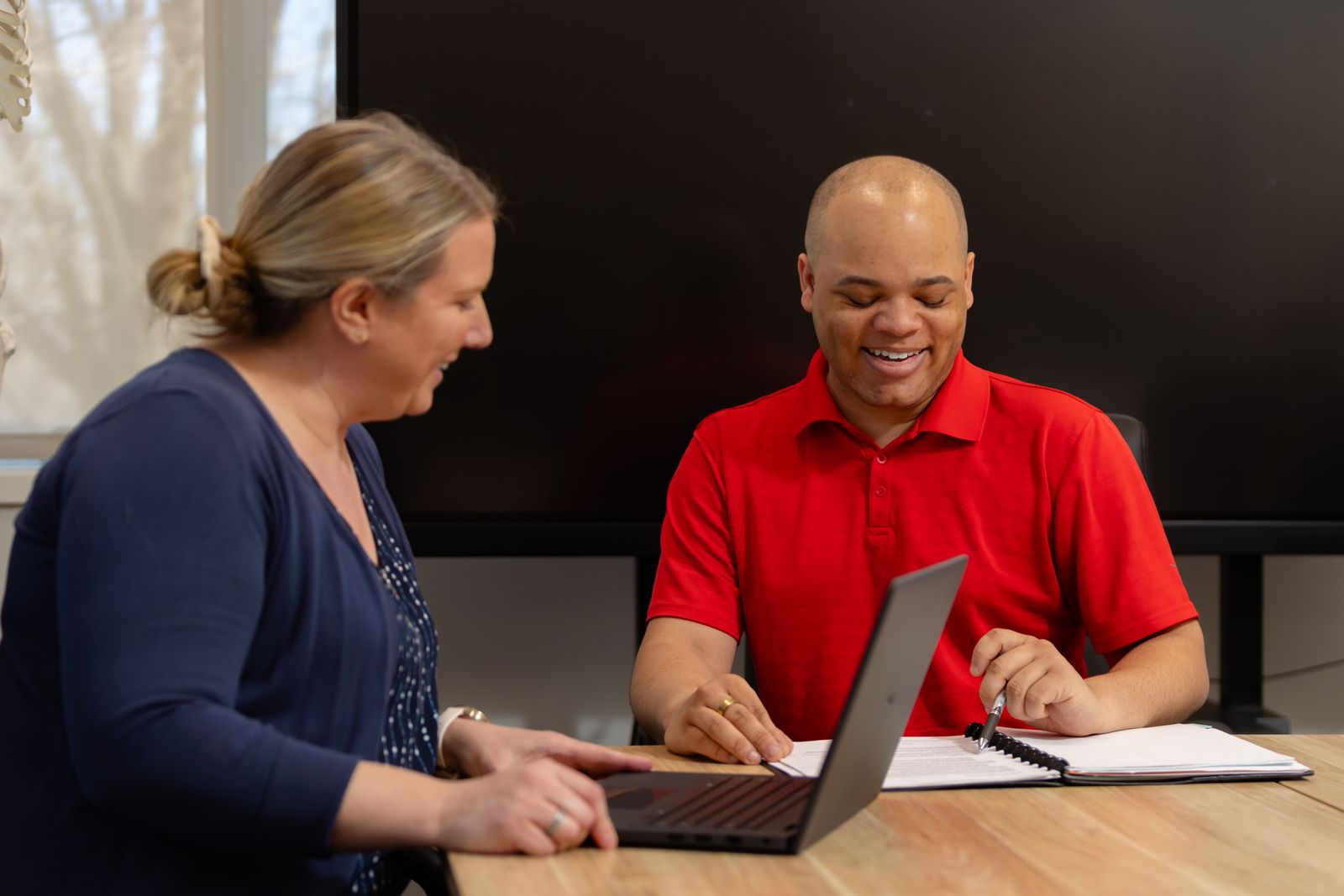 Logan University faculty mentoring students
