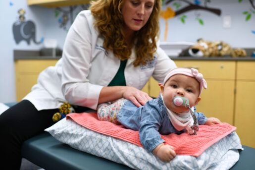 Dr. Allison Harvey leads pediatric chiropractic services at Logan's Montgomery Health Center