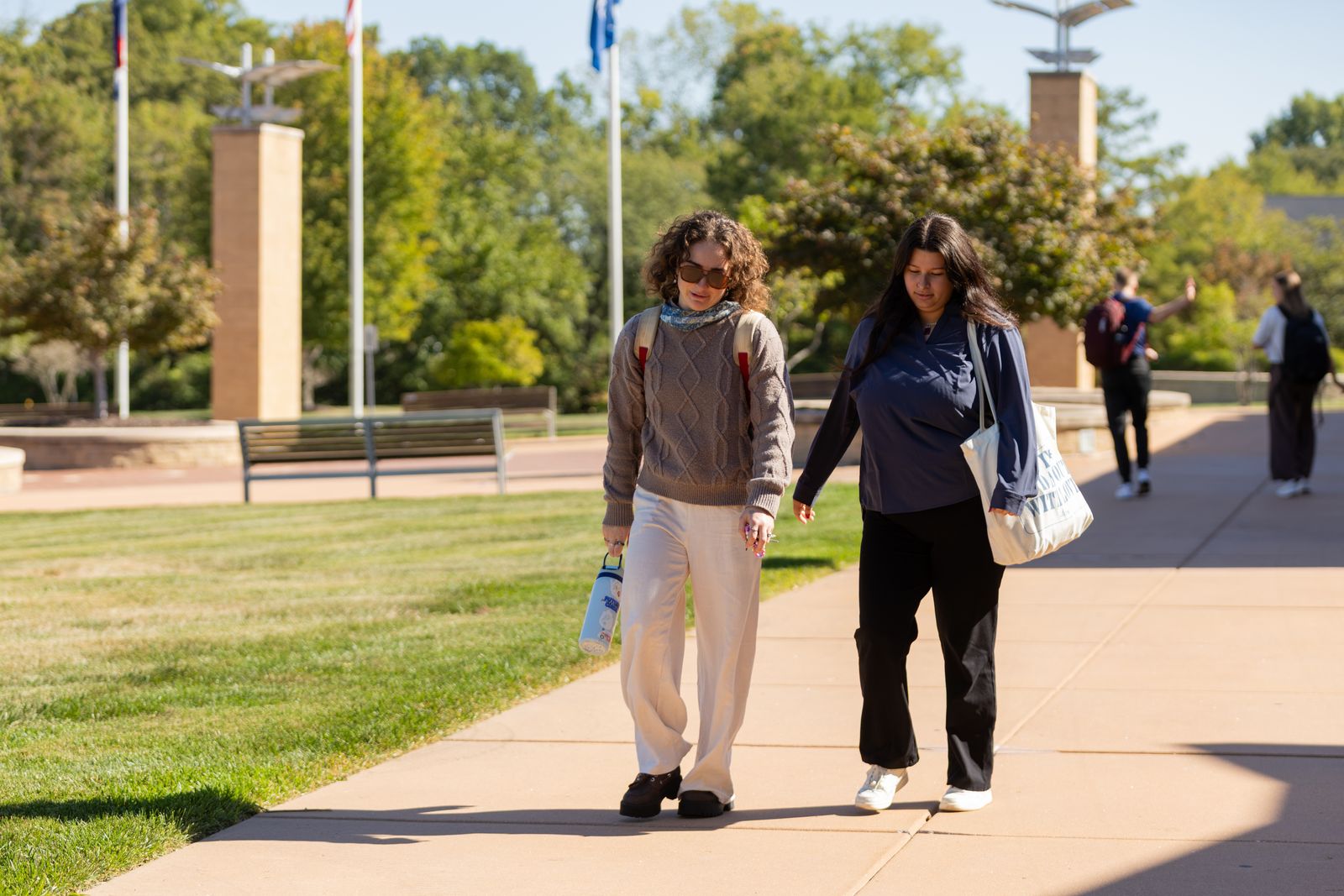 Logan University students on campus