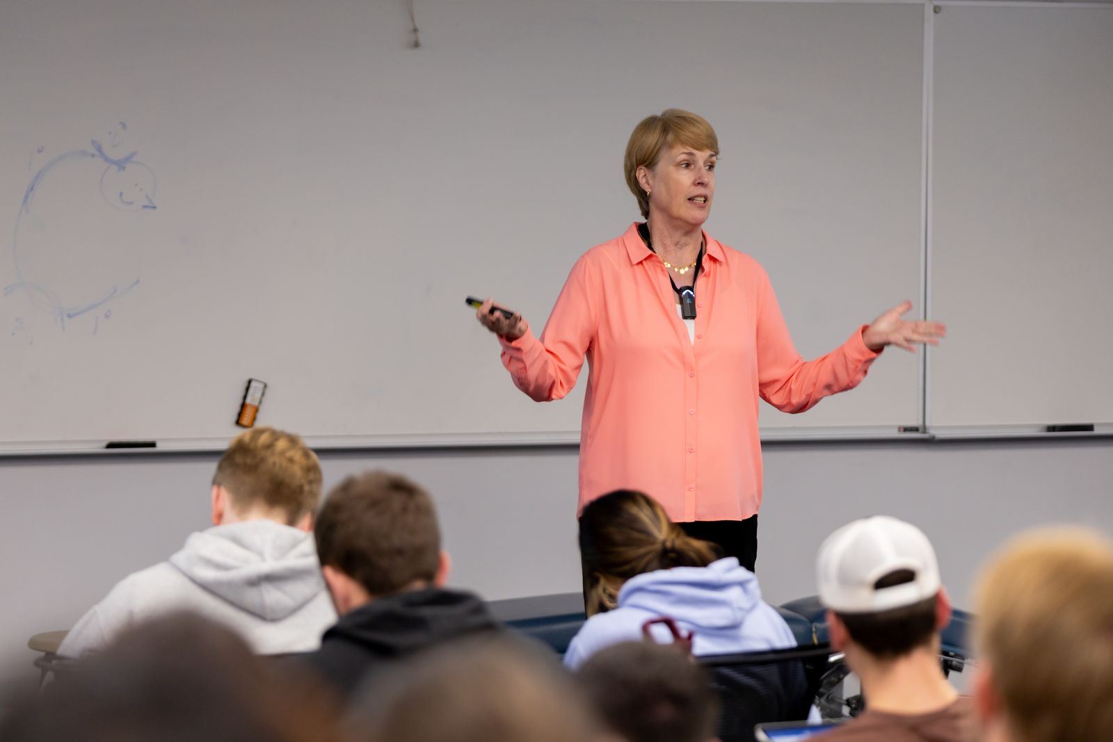 Logan University students in class
