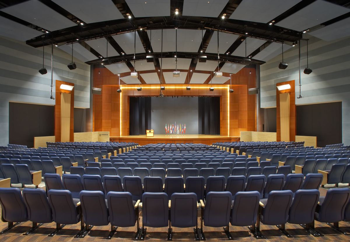The Walters Auditorium seen from the centre of the house