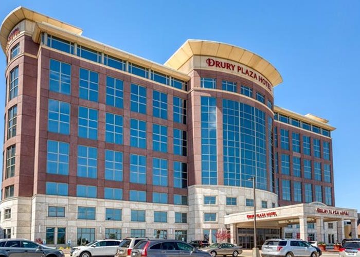 Drury hotel building.