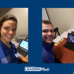 Logan Student Ambassadors, Casey Mullen and Kevin Meyer
