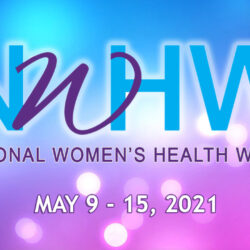 National Women's Health Week graphic