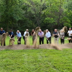 Logan University and City of Chesterfield officials break ground on Logan Park
