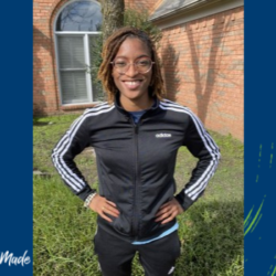 Master of Science in Sports Science and Rehabilitation student MyOcea Dixon