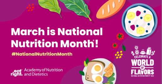 March is National Nutrition Month