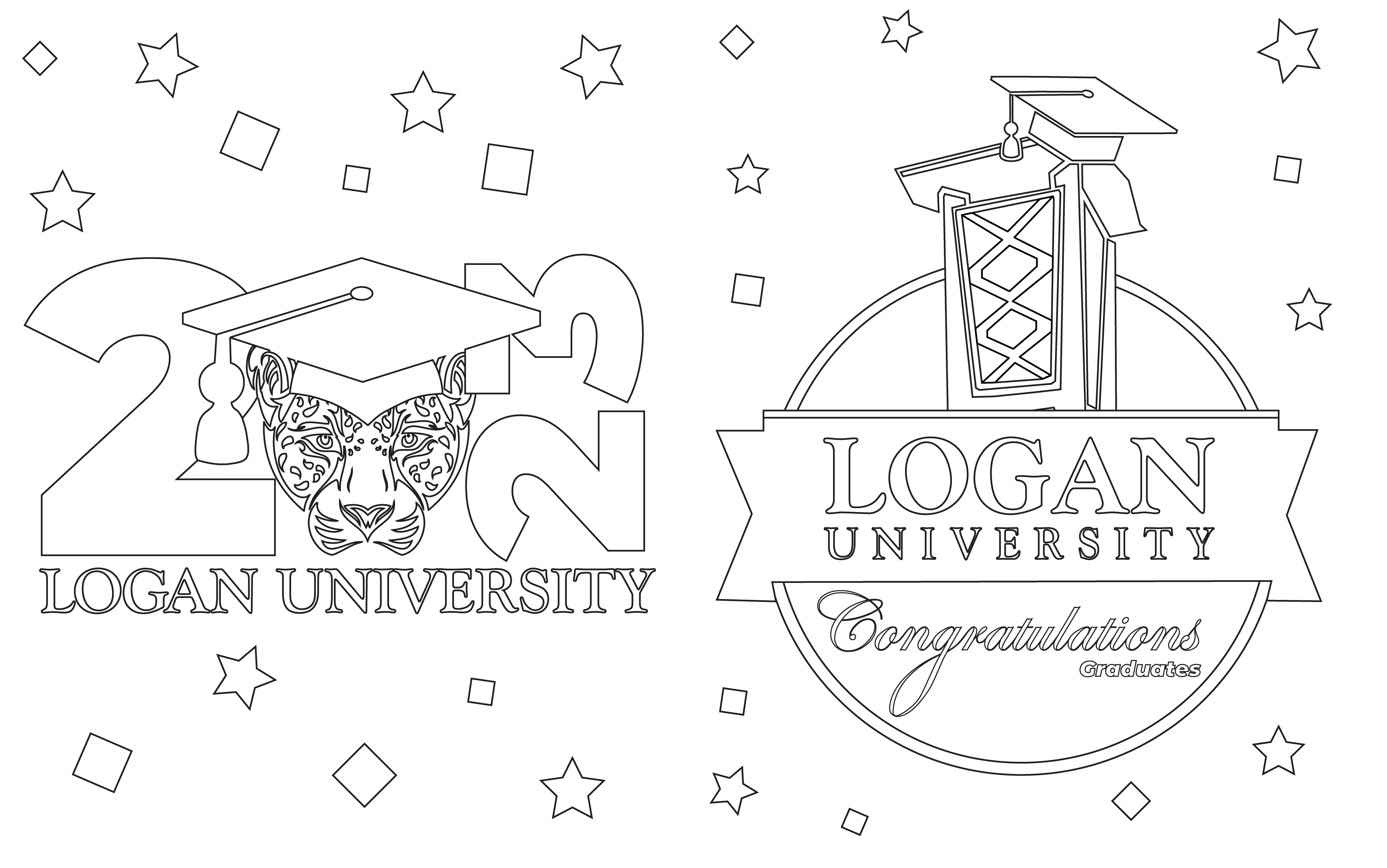 Logos for Logan University Leaders Made and Missouri Baptist University Shine On